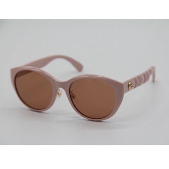 NEW GG0814SK 004 WOMEN’S SUNGLASSES GUCCI GG0814SK PINK BROWN